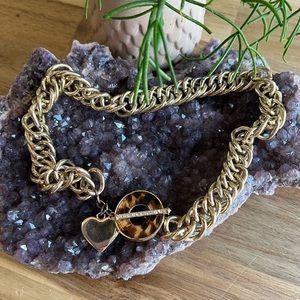 Tiffany’s style fashion chain choker necklace